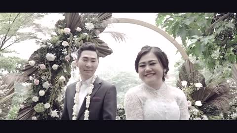 KOREAN INDONESIAN WEDDING | OUTDOOR WEDDING JAKARTA