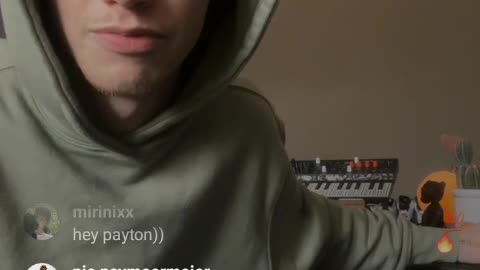 Payton moormeier ig live part1 01/25/24