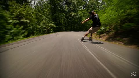 Chase Hiller - Downhill Skateboarding