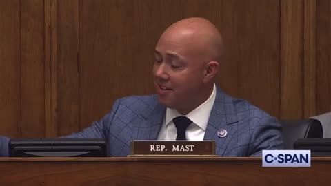 6/16/22 FL Rep Brian Mast to MA Rep Bill Keating 👄 Close your mouth 👄