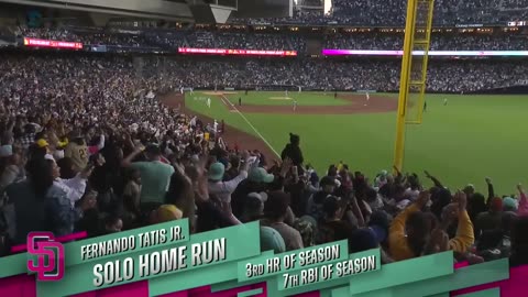 Fernando Tatis Jr. CRUSHES TWO home runs to put the Padres in front--