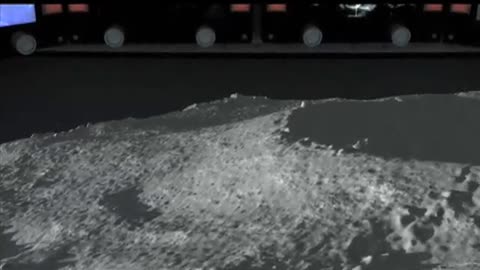 Main Lunar Landing on the Moon