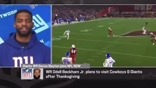 Darius Slayton Hints at Odell Signing With the Giants