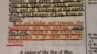 The Book Of Revelation - Chapter 1: Jesus Is GOD (Alpha And Omega)