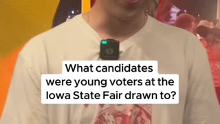 Iowa State Fair: Young voters flock to Vivek Ramaswamy’s campaign