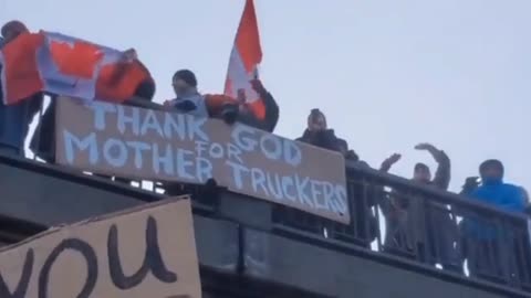 Anti-Mandate Freedom Rally & Truckers' Freedom Convoy 2022
