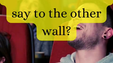 What did one wall say to the other wall?