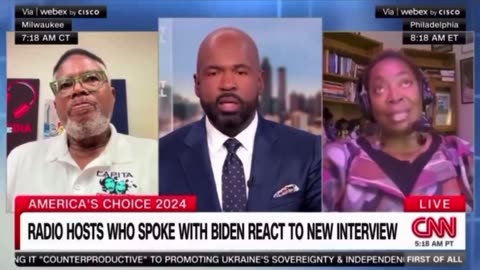 Black woman host was fired after telling that the WH gave her with pre-written questions for Biden