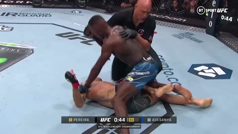 Alex Pereira v Israel Adesanya | UFC Official Fight Highlights | Knockout