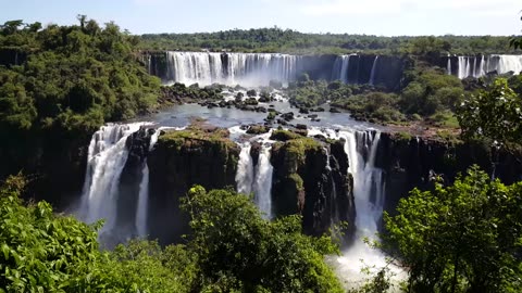 Iguazu Falls landscape