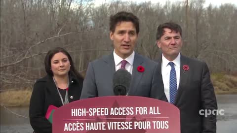 Canada: PM Justin Trudeau makes an announcement in Oromocto, NB – November 8, 2022