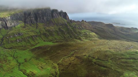 BEAUTIFUL SCOTLAND (Highlands / Isle of Skye) AERIAL DRONE 4K VIDEO