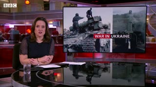 BBC crew and aid workers flee ‘artillery attack’ in Ukraine