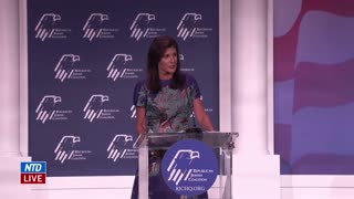 Nikki Haley Addresses Republican Jewish Coalition Meeting in Las Vegas