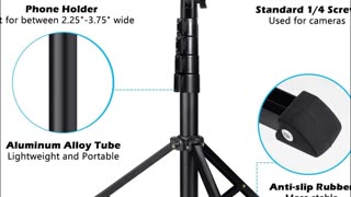 Selfie Stick Tripod, UBeesize 51 Extendable Tripod Stand