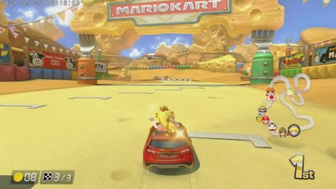 Mario Kart 8 Deluxe Switch Princess Peach Part 22 Cheese Land