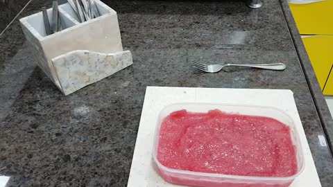 Watermelon Granita Recipe Frozen Italian Summer Dessert तरबूच का इटालियन डिजर्ट रेसिपी