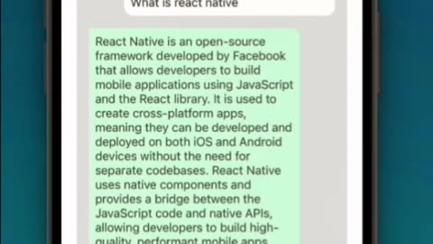 AI voice assistant react native 🔥 #shorts #reactnative #ai #chatgpt #dalle2