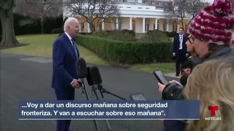 Biden visita la frontera sur por primera vez como presidente