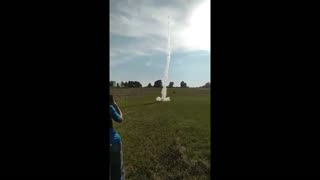 Sugar Rocket Skylab LAUNCH!