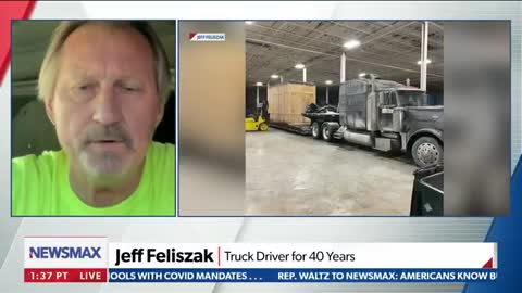 American truck drivers stand in solidarity with Canadian Freedom Convoy | 'Eric Bolling The Balance'