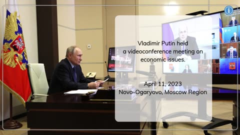 Vladimir Putin held a videoconference meeting on economic issues