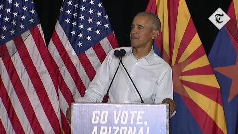 Obama heckled during speech in Phoenix | US Midterms