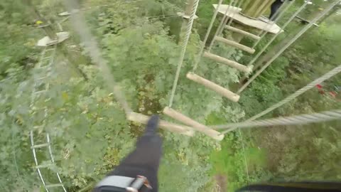 POV Tree Top Obstacle Course