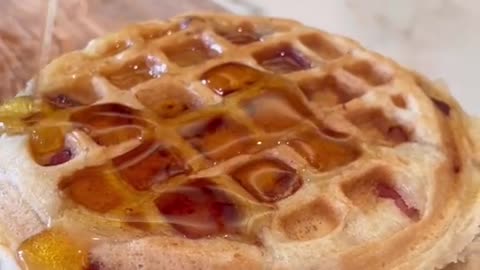 Bacon waffles 😮💨