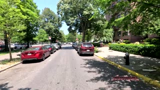 Buzz on da block: Escooter ride / urban view through brooklyn ny Wednesday May 31, 2023