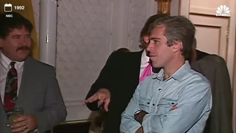 "Trump partying with Jeffery epstin in 1992