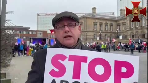 Brother Jim Dowson At A Abortion Rally