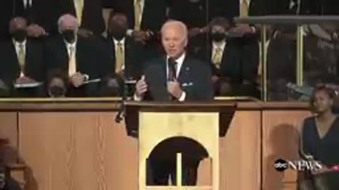 JOE BIDEN SPEAKS AT EBENEEZER CHURCH TO COMMEMORATE MLK DAY