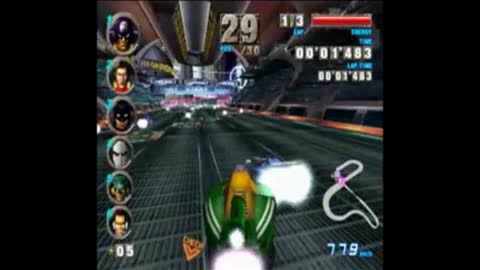 F-Zero GX (Gamecube) Mute City Race Gameplay Presentation