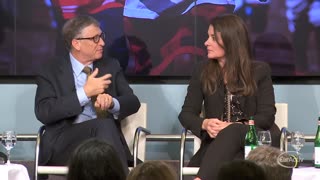 Bill Gates: "Spariamo organismi geneticamente modificati nelle vene dei bambini" SUB-ITA,HD,17sec