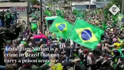 President Bolsonaro supporters make Nazi salute in election loss rallies