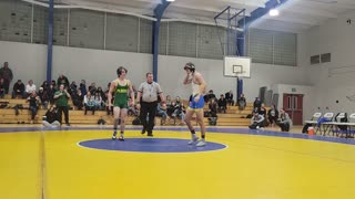 Jesse's match - Lincoln v Placer Dual meet