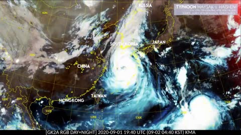 Miran Rubin - Typhoon Maysak & Haishen 2020