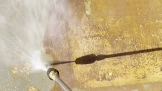 Pressure washing W/ Turbo Nozzle