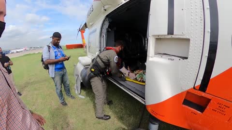 B-Roll: Coast Guard members respond to Haiti with humanitarian aid