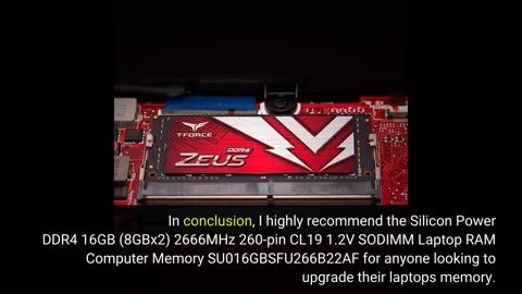 Silicon Power #DDR4 16GB (8GBx2) 2666MHz 260-pin CL19-Overview