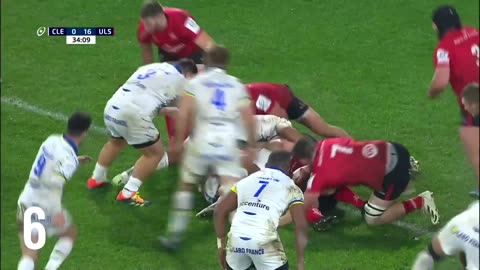 Top 10 try assists from the 2021/22 Heineken Champions Cup