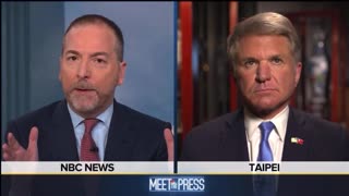 Chairman McCaul on Meet the Press Discussing His Bipartisan Delegation Visit to Taiwan