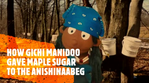 GICHI-MANIDOO AND THE GIFT OF MAPEL SYRUP TO THE OJIBWE