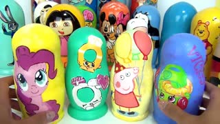 TONS OF NESTING DOLLS! Stacking Cups Collection