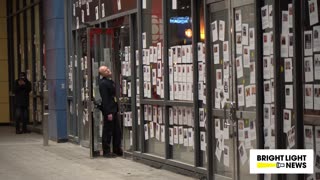 CBC Building Plastered With "Vaccine" Injuries and Deaths