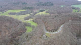 Sprengelburg German Castle | DJI Mavic Air 2 Drone Helix