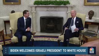 Biden Stresses 'Ironclad Commitment' To Shared Values In Meeting With Israeli President