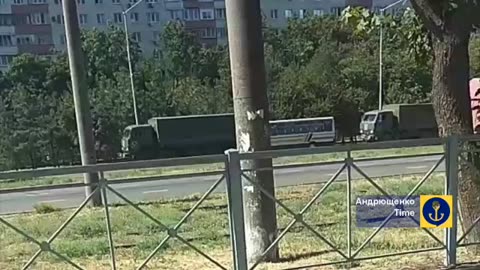 The ruzzian army transfers military reserves to the north of Donetsk through