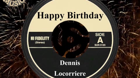 HAPPY BIRTHDAY Dennis Locorriere (Dr. Hook)